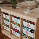 Ver mais imagens de Nicho Infantil Organizador Mdf Carvalho Quater Móveis