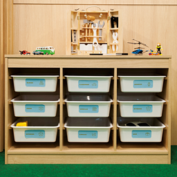 Nicho Infantil Organizador Mdf Carvalho Quater Móveis - 4