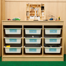 Nicho Infantil Organizador Mdf Carvalho Quater Móveis - 4