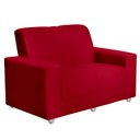 Ver imagem 3 de Sofá 2 Lugares Suede Roma - Sofá Casa