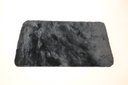 Ver imagem 1 de Tapete Passadeira Pele de Coelho Antiderrapante Melody - Jolitex - Preto - 66x180cm