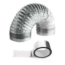 Ver imagem 1 de Duto Flexivel Alum. 300mm - 3 metros + Fita + 2 Abraçadeiras
