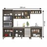 Cozinha Completa Peternella Karen 7650 5 Peças - 2
