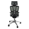 Cadeira Presidente Escritório Ergonômica Gogo Chair Go-301 - Preta - 4