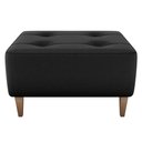 Ver imagem 7 de Puff Decorativa para Sala Piva 62x52 Cm Veludo Inca Preto Milani Store