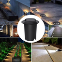 Ver imagem 4 de Balizador Spot Led Smd 1w com 2 Fachos Focos de Luz Angular (branco Quente) Ip65 de Embutir em Piso