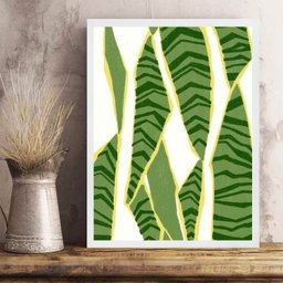 Quadro Decorativo Espada de São Jorge 24x18cm:moldura Preta - 2