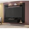 Painel para Tv até 50 Polegadas 1 Gaveta e 4 Prateleiras - Preto - 1