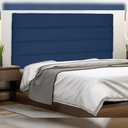 Ver imagem 5 de Cabeceira Decorativa 1,60M Queen Size Guess Suede Azul Marinho - Gran Belo
