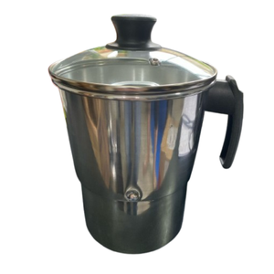 Fervedor Leiteira de Ferver Leite Inderramável com Tampa 1 L