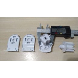 Peças Para Persiana/cortina Rolô 1 Kit 32mm C/corrente - Peças Cortina Rolô - 2