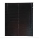 Ver imagem 4 de Persiana Horizontal - 1,20m larg x 1,60m alt - Alumínio 25mm - Cor: Preto - Comando Direito