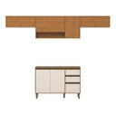 Ver imagem 3 de Cozinha Modulada Compacta 4 Peças com Balcão Pia com Tampo Venaly