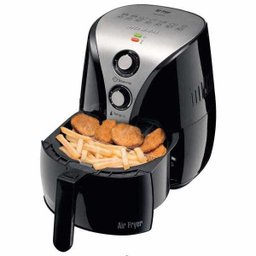 Fritadeira Elétrica Mondial Air Fryer Premium Af-01 (Não Necessita Óleo) - Preto/Inox 127V - 2 Fritadeira Elétrica Mondial Air Fryer Premium Af-01 (Não Necessita Óleo) - Preto/Inox 127V - 2