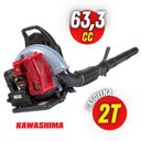 Ver imagem 1 de Soprador Costal Kawashima Kwb63 À Gasolina 2 Tempos 63,3cc