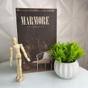 Ver imagem 3 de Kit Decoração Livro Marrom + Vaso Branco + Boneco Articulado