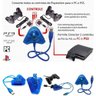 Adaptador Conversor Usb Duplo de Controle Ps2 Ps1 para Pc Ps3 e Notebook - 4
