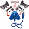 Adaptador Conversor Usb Duplo de Controle Ps2 Ps1 para Pc Ps3 e Notebook - 2