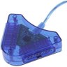 Adaptador Conversor Usb Duplo de Controle Ps2 Ps1 para Pc Ps3 e Notebook - 1