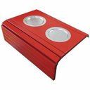 Ver imagem 3 de Esteira porta Copo em Alumínio para Braço Sofá 2un Vermelha