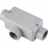 Condulete Fixo 3/4" Tipo "t" - com Tampa / Rosca Bsp / com Pintura Eletrostática a Pó Tramontina - 1