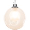 Lustre Pendente Escovado Harmony Bolinha Ambar - 2