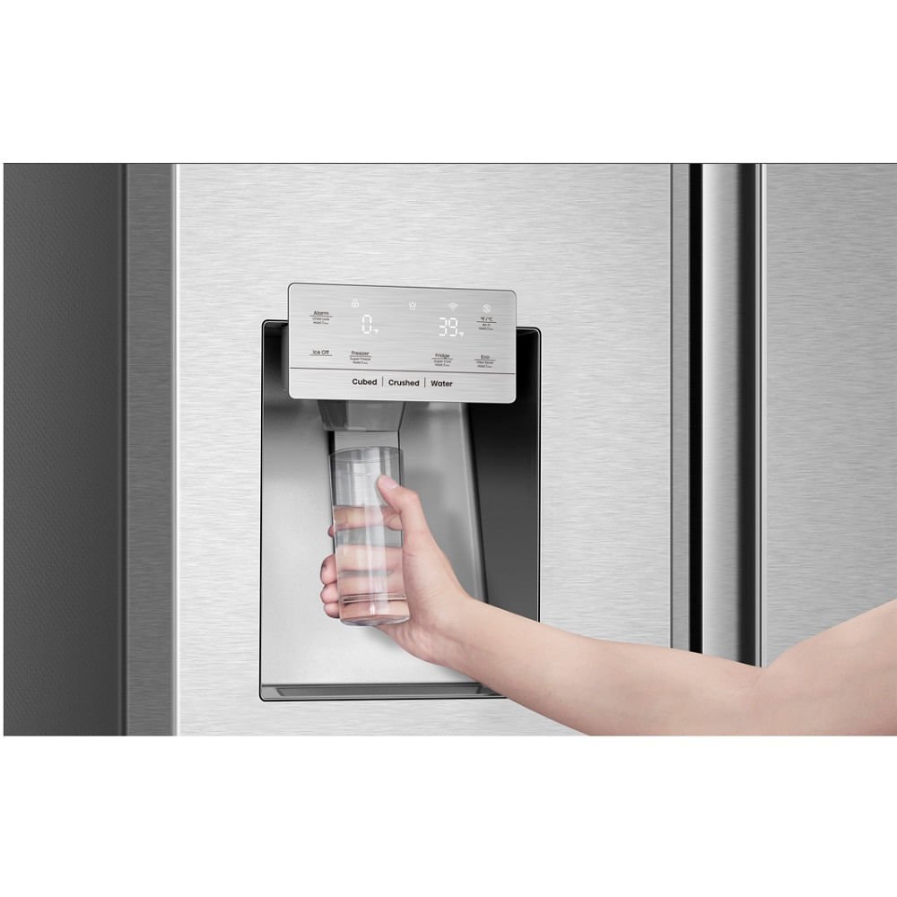 Refrigerador Hisense 536 Litros French Door Inox BCD-610 - 220 Volts - 12