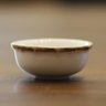 Mini Bowl Molheira Branco com Borda de Bambu Cerâmica Scalla - 5