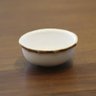 Mini Bowl Molheira Branco com Borda de Bambu Cerâmica Scalla - 4