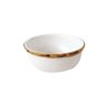 Mini Bowl Molheira Branco com Borda de Bambu Cerâmica Scalla - 1