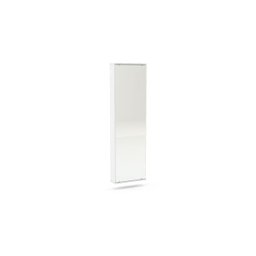 Sapateira com Espelho 1 Portas Suporta até 12 Pares Itabuna Branco - 4