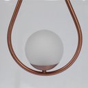 Ver imagem 4 de PENDENTE GLOBO DROP ROSE GOLD