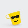 Caneca Plástica Emoticons Emoji Festa Lembrança Criança 22 Unidades 300ml - 5