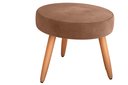 Ver imagem 2 de Puff Decorativo Dallas Veludo Ferrugem E435 - Matrix