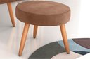 Ver imagem 1 de Puff Decorativo Dallas Veludo Ferrugem E435 - Matrix