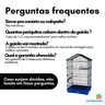 Gaiola Travas Plásticas Malha Fina para Periquito Quatiguá:preto+azul - 5