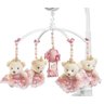 Móbile Para Berço Musical E Giratório Ursa Princesa Rose - 1