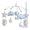 Ver imagem 1 de Móbile Para Berço Musical E Giratório Ovelhinha Azul