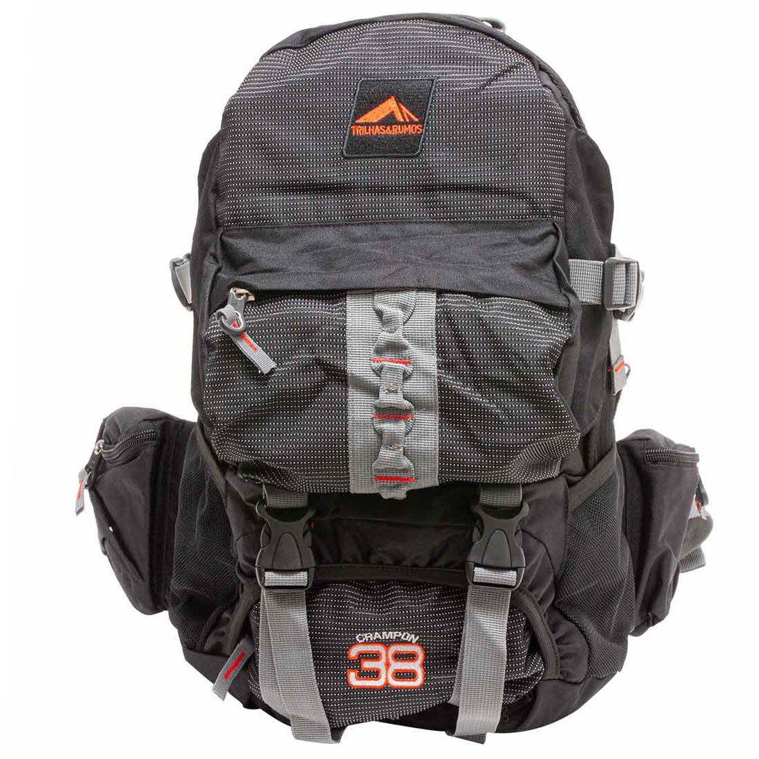 Mochila de Ataque Trilhas e Rumos Crampon 38 Litros - Preto ...
