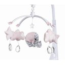 Ver imagem 1 de Móbile Para Berço Musical E Giratório Elefantinho Rosa