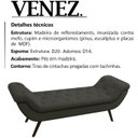Ver imagem 3 de Puff Recamier 160 cm Pes Palito Venez Linho SL 74 Peer