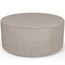 Ver imagem 3 de Kit Puff Redondo Lola e Puff Recamier Orgânico Orbit W01 Linho Bege - Lyam Decor