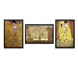 Conjunto Kit 3 Quadros Decorativos Surrealismo Los Quadros - 1