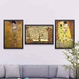 Conjunto Kit 3 Quadros Decorativos Surrealismo Los Quadros - 2