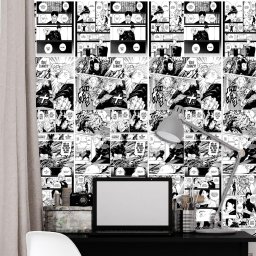 Papel de Parede Adesivo Jujutsu Kaisen Mangá Autocolante 1mx50cm - 3