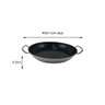 Panela Wok Ferro Fundido Antiaderente Alças Tacho Paella Frigideira Comidas Japonesa Yakisoba 38cm - 2