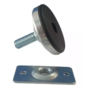 Kit 4 Sapata Pé Nivelador Móveis Regulável Reforçada 5cm Aguenta 250kg Cada