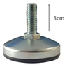 Kit 4 Sapata Pé Nivelador Móveis Regulável Reforçada 5cm Aguenta 250kg Cada - 3