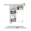 Ver imagem 3 de Tábua Mesa Passar Roupas Miami Gabinete Armário 1 Porta Suporte Branco