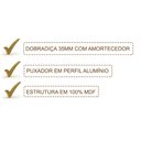 Ver imagem 6 de Cozinha Modulada 08 Peças 100% MDF Kali Premium Branco Nicioli